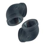 Southland 3/4" Black Elbow 90 Deg ( 2PK)