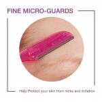 Schick Hydro Silk Touch Up Dermaplaning Tool with Precision Cover, 9 count, Dermaplane razor designed for women, perfect for removing peach fuzz and shaping eyebrows