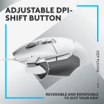 Logitech White G502 X Wired Gaming Mouse