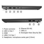 Lenovo V15 15.6" FHD Business Laptop, Intel Dual-Core, 32GB RAM, 2TB SSD, Windows 11 Pro, Black