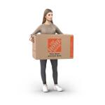 The Home Depot 27 in. L x 15 in. W x 16 in. D Heavy-Duty Large Moving Box with Handles (HDLBX)