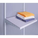 Everbilt 4 ft. x 12 in. Decorative Shelf Cover - White (90338)