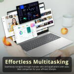 HP 15.6" HD Touch i3-1215U 16GB/512GB – Win11 Pro, Silver