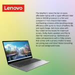 Lenovo IdeaPad 1 15.6" FHD Intel Dual Core 12GB 128GB eMMC + 256GB SSD Wi-Fi 6 Windows 11 Home Grey