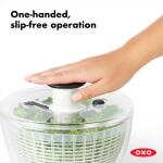 OXO Good Grips Large Salad Spinner 6.22 Qt. (White)