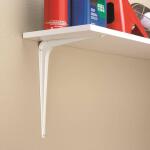 Everbilt 12 in. x 14 in. White Shelf Bracket (15255)
