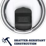 YETI Rambler 20 oz Stainless Steel Vacuum Insulated Tumbler w/MagSlider Lid