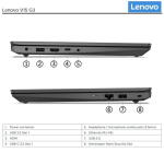 Lenovo V15 Gen 3 15.6" FHD Laptop, Core i5-1235U, 40GB RAM, 1TB SSD, Wi-Fi 6, Windows 11 Pro, Black