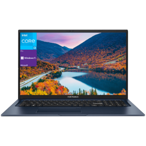 ASUS Vivobook 17.3", i3-1215U, 8GB RAM, 256GB SSD, Win 11 Pro, Blue