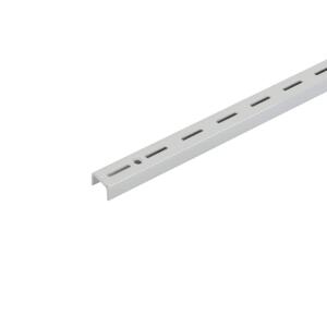 Everbilt68 in. L - White Shelf Tracks Light Duty Vertical Rail (91207)