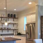 Crates & Pallet 12 in. Black Steel Shelf Bracket for Wood Shelving (69104)