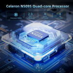 KUU 15.6" Laptop, Intel Celeron, 24GB RAM, 512GB SSD, FHD 1080p, Windows 11