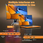 Naclud 15.6" Laptop, Celeron N5095, 36GB RAM, 2.1TB SSD, Win 11, Office 365, Copilot