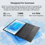 Lenovo V15 Gen 3 15.6" FHD Laptop, Core i5-1235U, 40GB RAM, 1TB SSD, Wi-Fi 6, Windows 11 Pro, Black