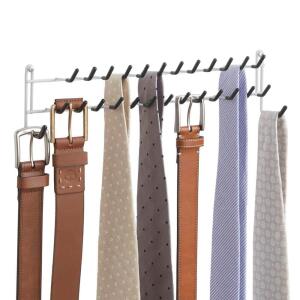 Everbilt14.2 in W. 27-Hook Tie and Belt Rack (90271)