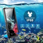 SPIDERCASE Designed for Samsung Galaxy S22 Ultra, S22 Ultra 5G 6.8''​ Case 2022, Black