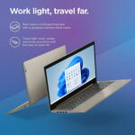 Lenovo Ideapad 3 15.6" FHD Laptop, Ryzen 5 5500U, 8GB RAM, 256GB SSD, Win 11 Home, Sand – 82KU01RKUS