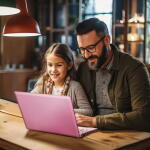 NBD 10" Mini Laptop, Windows 11, 8GB RAM, 128GB Storage, Intel Celeron Quad-Core, with Bag, Mouse, Headphone, and Mouse Pad