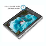 HP Envy x360 15.6" Touch Laptop, i5-1240P, 8GB RAM, 512GB SSD, Win 11 Home, Silver