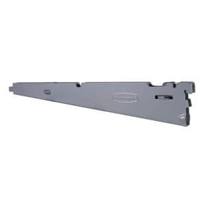 Rubbermaid Fasttrack Garage 16 in. Deep Shelf Bracket with Speed Clips, 350 lbs. Capacity,Wall Mounted Storage, Organization System (FG5E20FTSNCKL)