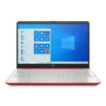 HP 15.6" Laptop, Pentium, 4GB RAM, 128GB Storage, Scarlet Red