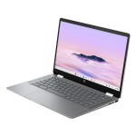 HP 14" x360 FHD Touch Chromebook, Intel Core i3-N305, 8GB RAM, 128GB UFS, Meteor Silver