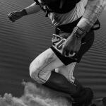 (Renewed) Apple Watch Ultra Titanium Case with Midnight Ocean Band