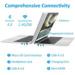 Toemaagic 15.6" FHD Laptop, 16GB RAM, 512GB SSD, Intel Celeron N95, Windows 11 Pro