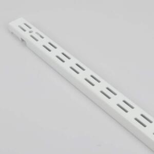 Everbilt 48 in. L - White Shelf Tracks Heavy-Duty Vertical Rail (91217)