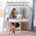 HP 15.6" (Athlon N3050, 4GB RAM, 128GB SSD), Win 10 S, Rose Gold + Mouse & Sleeve (15-ef1073wm)