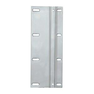 10.63 in. x 4.25 in. x 1.38 in. Frosted Nickel Door Mount Trash Can Bracket in Frosted Nickel (HDR-DOORKIT-ANO)