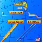 Drain Weasel Hair Clog Tool Starter Kit for Drain Cleaning (DWPSK2)