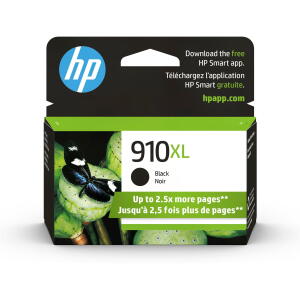 HP 910XL High Yield Black Original Ink Cartridge (3YL65AN)