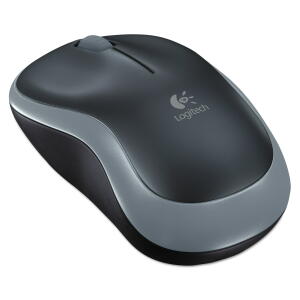 Black - Logitech M185 Wireless Mouse