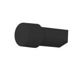 Everbilt1-1/4 in. Plastic Pole End Caps-Matte Black (EH-WSTHDUS-542)