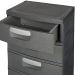 Sterilite 35.5 in. H x 26.625 in. W x 19.25 in. 4-Drawer Plastic Chest (01743V01)