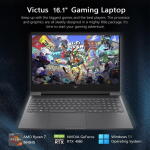 HP Victus 16.1" FHD 144Hz, Ryzen 7 8845HS, RTX 4060, 16GB DDR5, 1TB SSD, RGB KB, Win 11