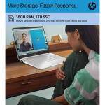 HP 15.6" Touchscreen Laptop, Core i3-1215U, 16GB RAM, 512GB SSD, MS Office Pro 2024, Windows 11 Pro