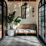 MSI Amantus 8 in. x 8 in. Matte Porcelain Encaustic Floor and Wall Tile (5.16 sq. ft. /Case) (NHDAMA8X8)