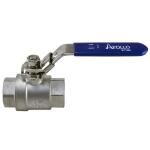 Apollo 3/4 in. x 3/4 in. Stainless Steel FNPT x FNPT 2-3/4 in. L Full-Port Ball Valve with Latch Lock Lever (96F10427)