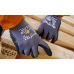 ATG MaxiFlex Ultimate Men's Large Gray Nitrile Coated Work Gloves with Touchscreen Capability (34-874T/LVPD72)