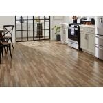 TrafficMaster Autumn Brown Oak Residential Vinyl Sheet Flooring 12 ft. Wide x Cut to Length (U9160405K743G14)