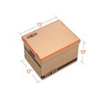 Pratt Retail Specialties 15 in. L x 10 in. W x 12 in. D Document Box 3-Pack (DOCBOX3PK)