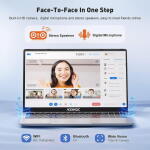 KAMRUI 15.6" FHD Laptop, N97, 16GB RAM, 512GB SSD, Win 11 Pro