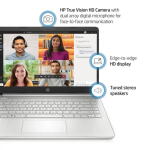 Restored HP 14dq2031wm 14" HD, Intel i3-1115G4 3GHz, 4GB RAM, 128GB SSD, Win 11 Home, Natural Silver