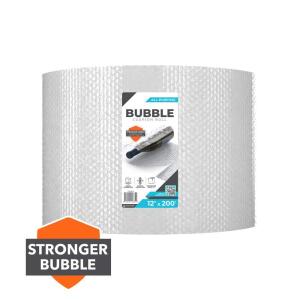 Pratt Retail Specialties 12 in. x 200 ft. Clear Bubble Cushion (12X200HEMIBUB)