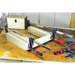 BESSEY 24 in. Clutch Style Capacity Bar Clamp with Wood Handle and Throat Depth 2-1/2 in.