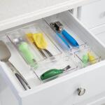 interDesignLinus Drawer Organizer, Plastic - 3 in x 9 in x 2 in (52496CX)
