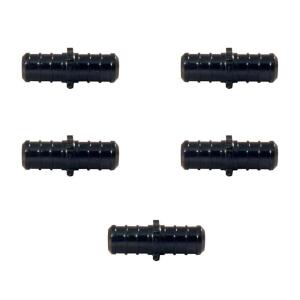 Apollo 1/2 in. Plastic PEX-B Barb Coupling 5-Pack (PXPAC125PK)