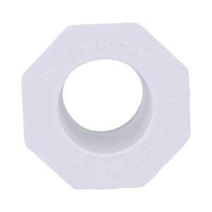 Charlotte Pipe 2 in. x 1-1/2 in. PVC Sch. 40 Reducer Bushing (PVC021071400HD)